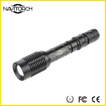 Xm-L T6 10W Zoomable Antorcha de aluminio durable LED (NK-366)